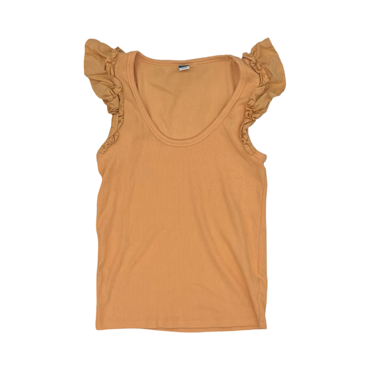 Top Sleeveless By Old Navy In Orange, Size:M