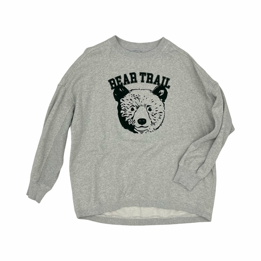 Sweatshirt Crewneck By Aerie In Grey, Size:L