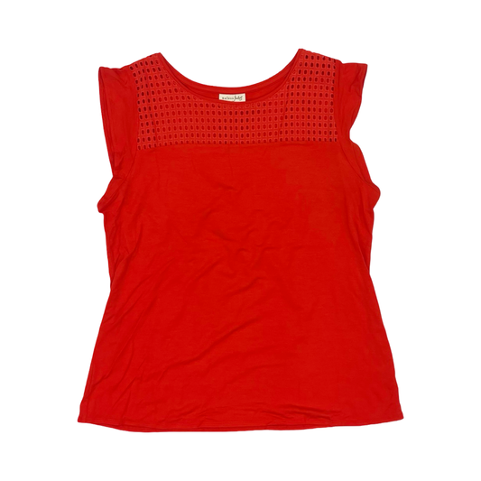 Top Ss By Maison Jules In Red, Size:Xl