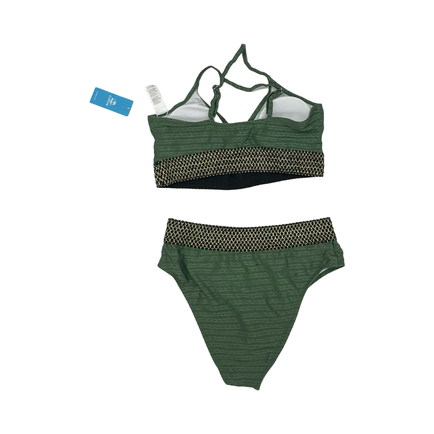 Swimsuit 2Pc By Cupshe In Green, Size:L
