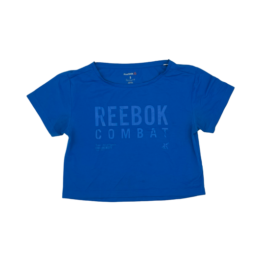 Top Ss By Reebok In Blue, Size:S
