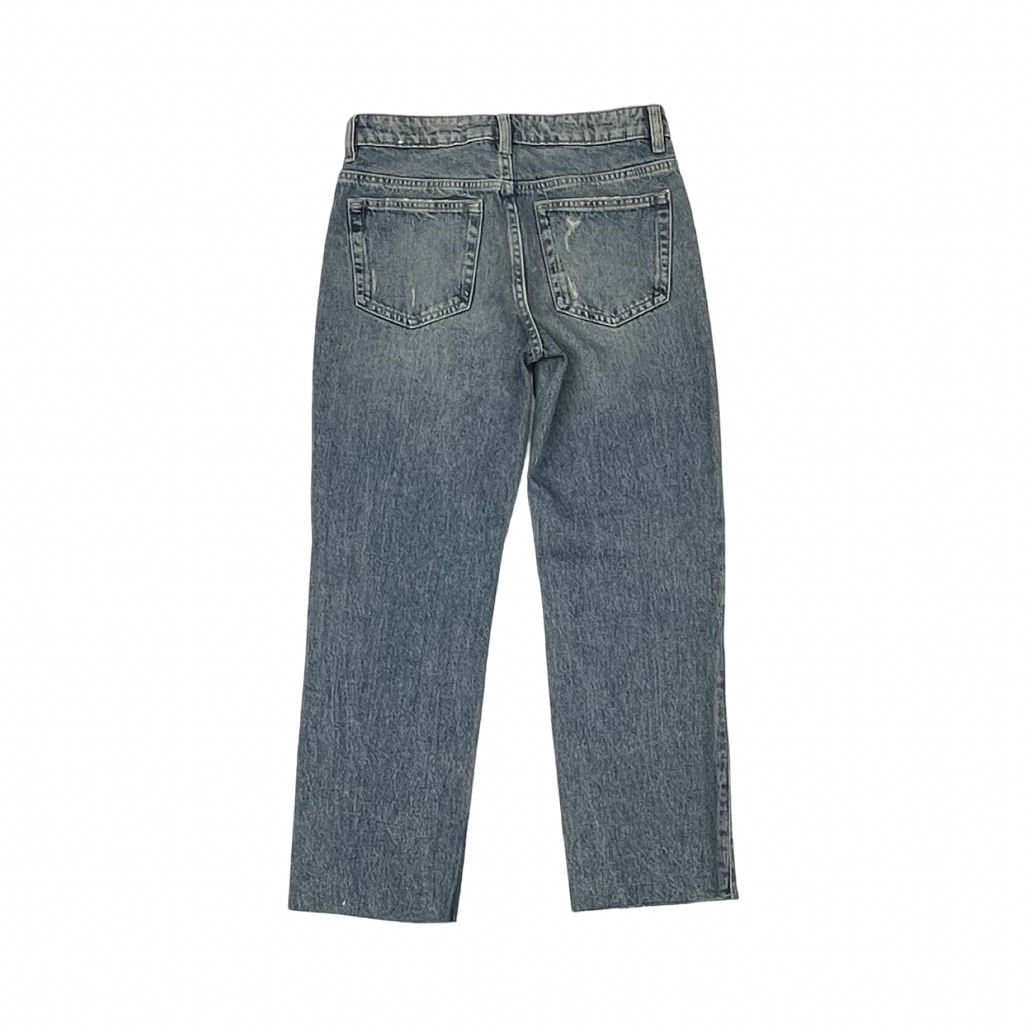 Jeans Straight By Mng In Blue Denim, Size:2