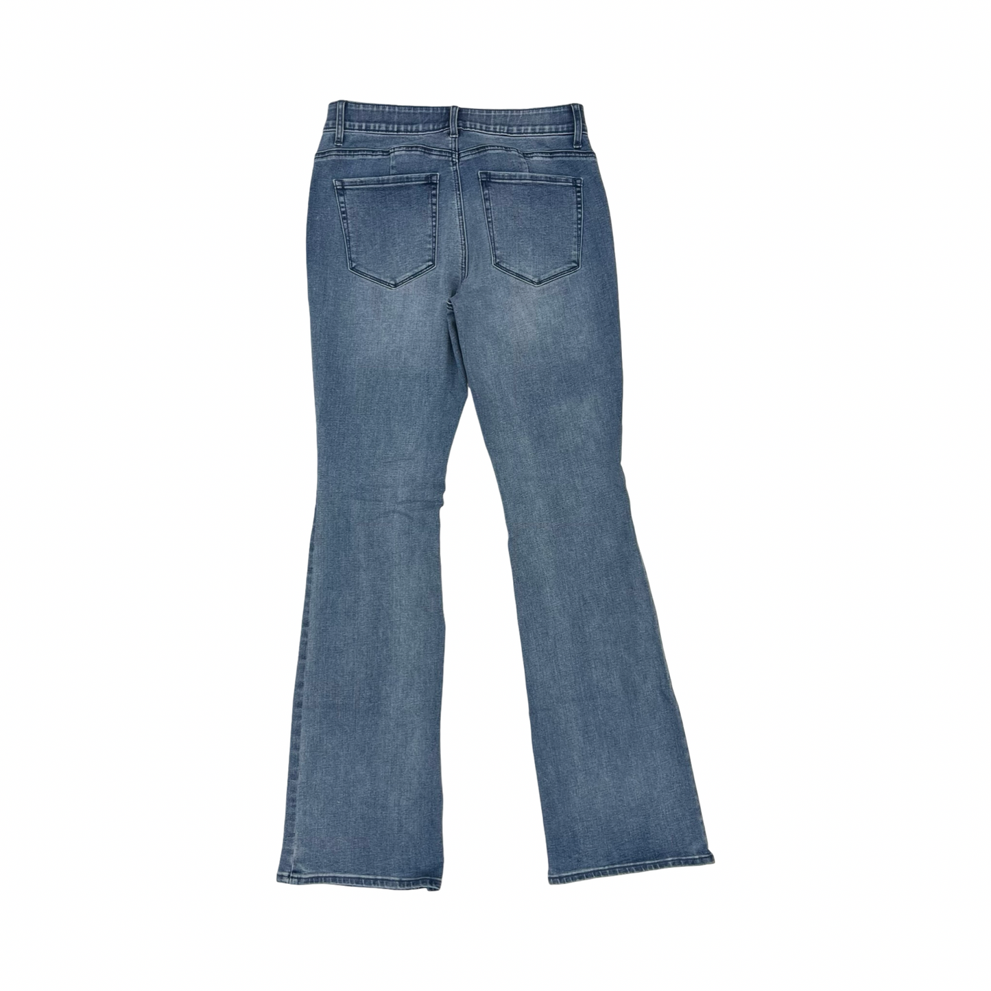 Jeans Flared By White House Black Market In Blue Denim, Size:6
