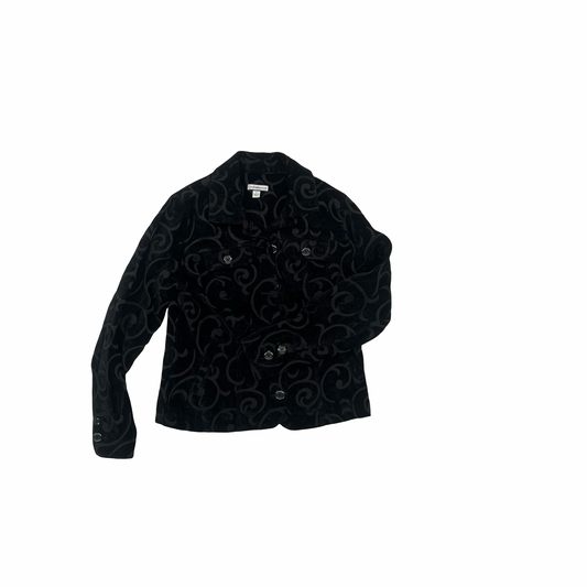 Blazer By Croft And Barrow In Black, Size:S