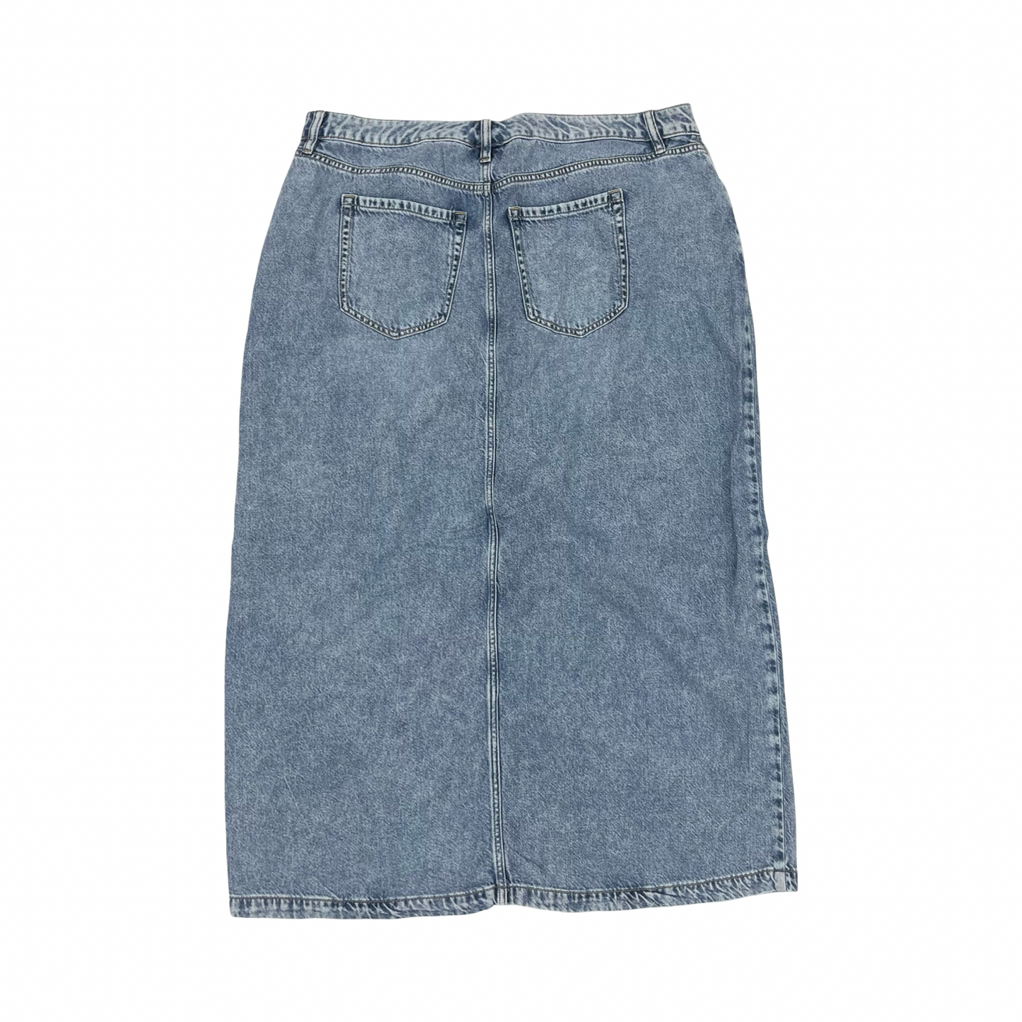 Skirt Midi By Lane Bryant In Blue Denim, Size:18