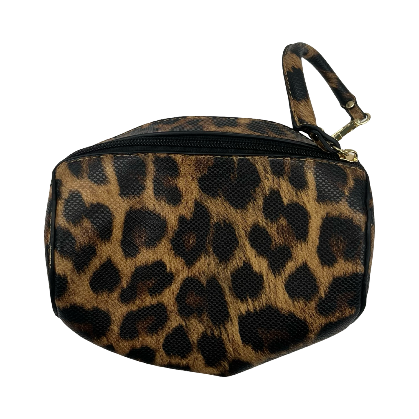 Makeup Bag By Clothes Mentor In Animal Print, Size:Medium