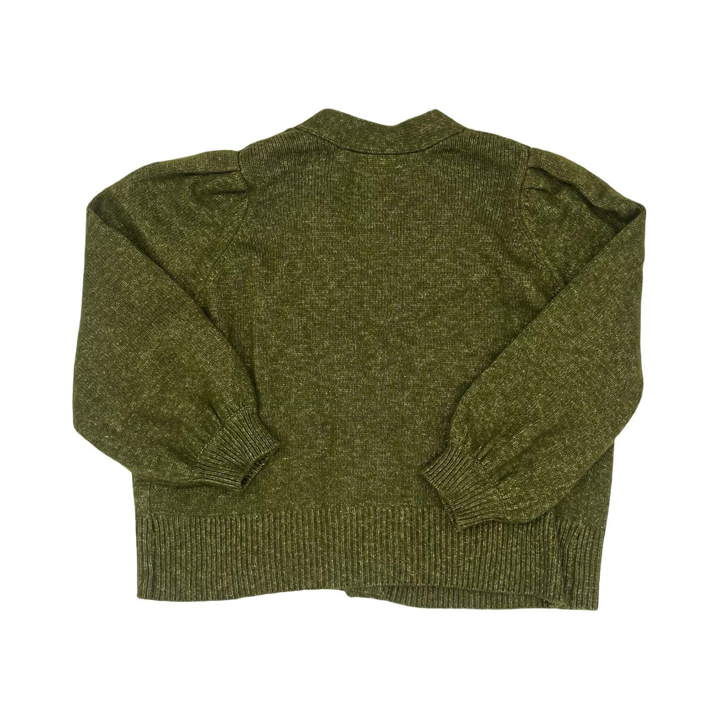 Sweater Cardigan By Who What Wear In Green, Size:3X