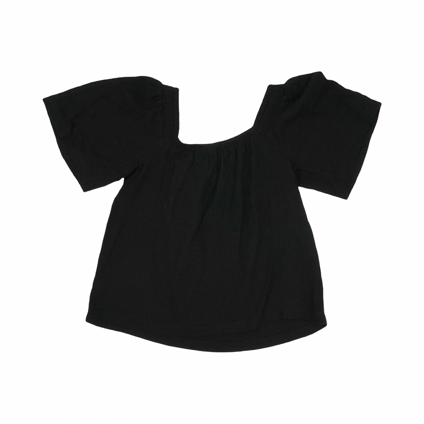 Blouse Ss By Maurices In Black, Size:L