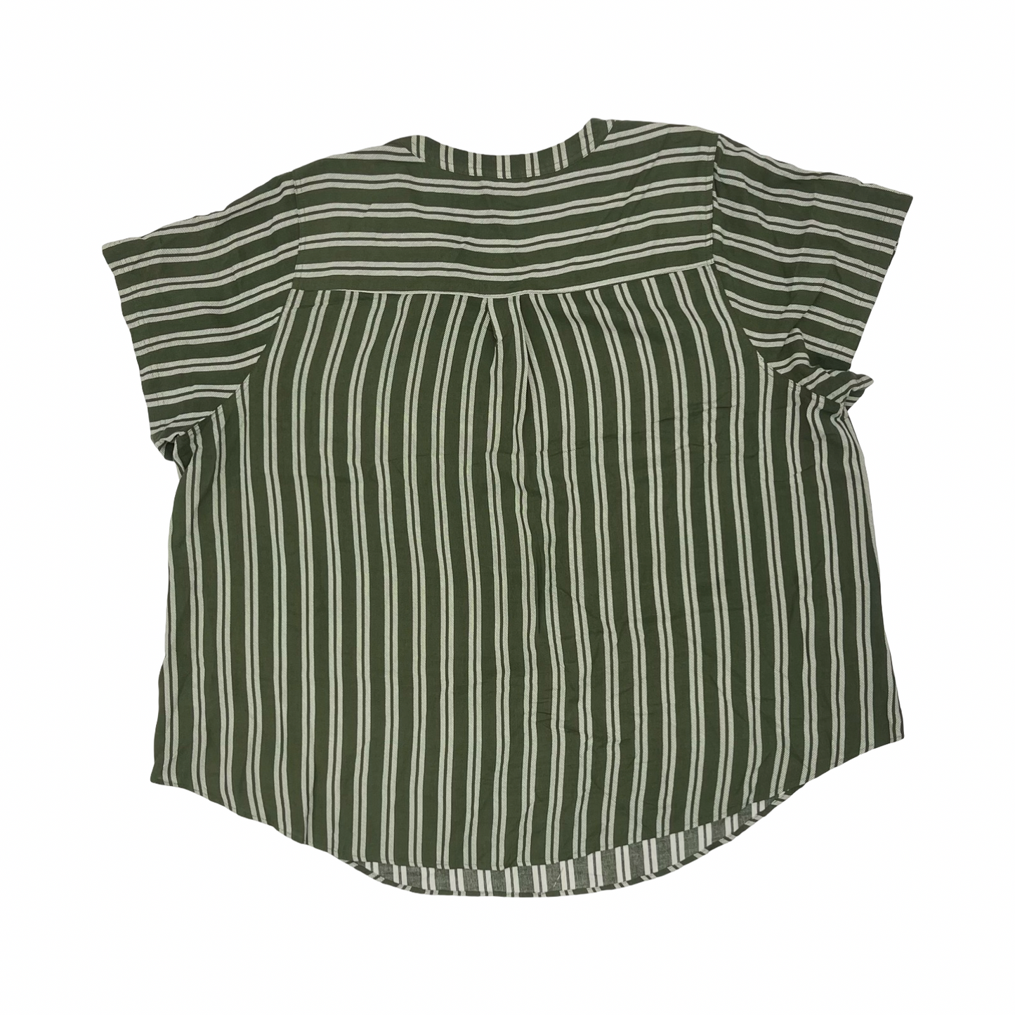 Blouse Sleeveless By Torrid In Green, Size:4X