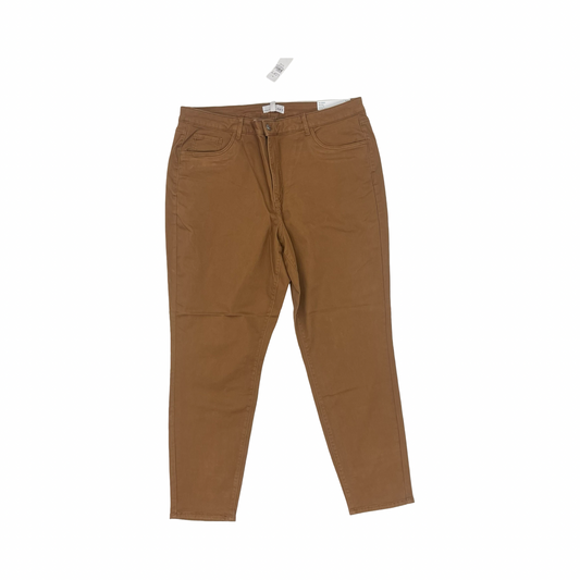 Pants Chinos & Khakis By Loft In Brown, Size:18