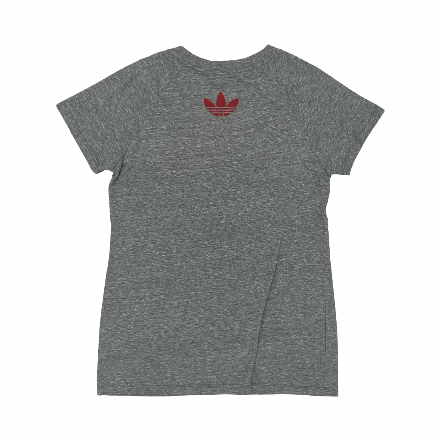 Athletic Top Ss By Adidas In Grey, Size:Xl