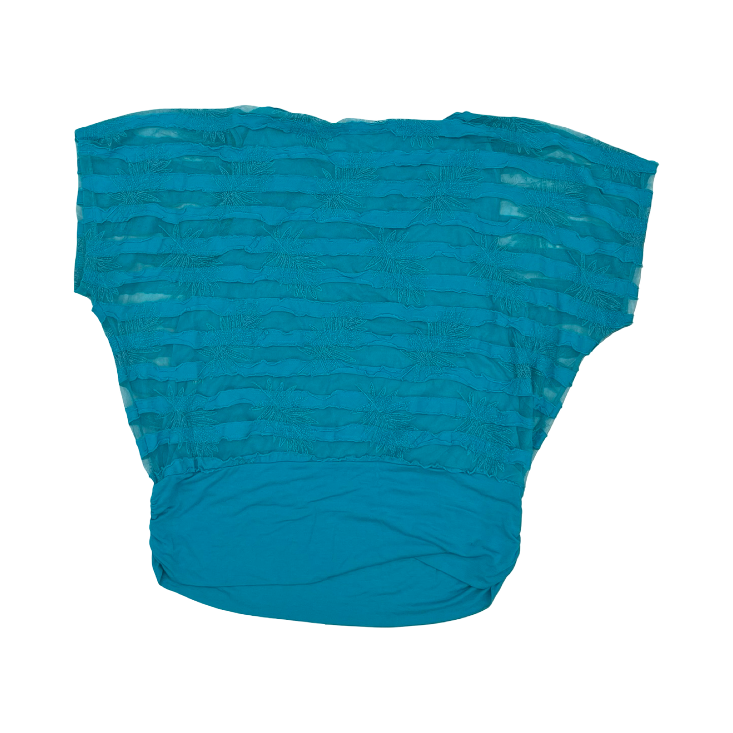 Blouse Ss By Chicos In Blue, Size:Xl