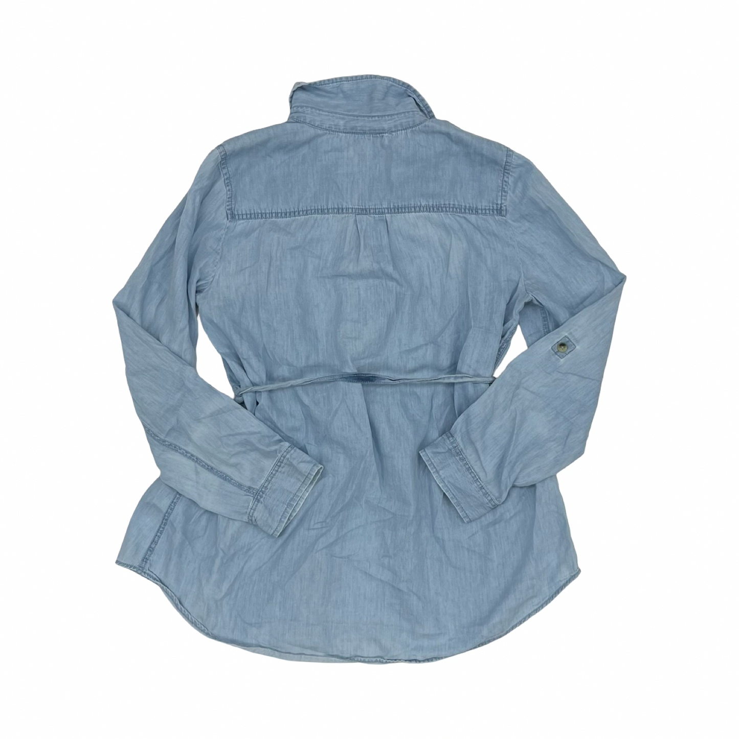 Top Ls By Motherhood In Blue Denim, Size:M