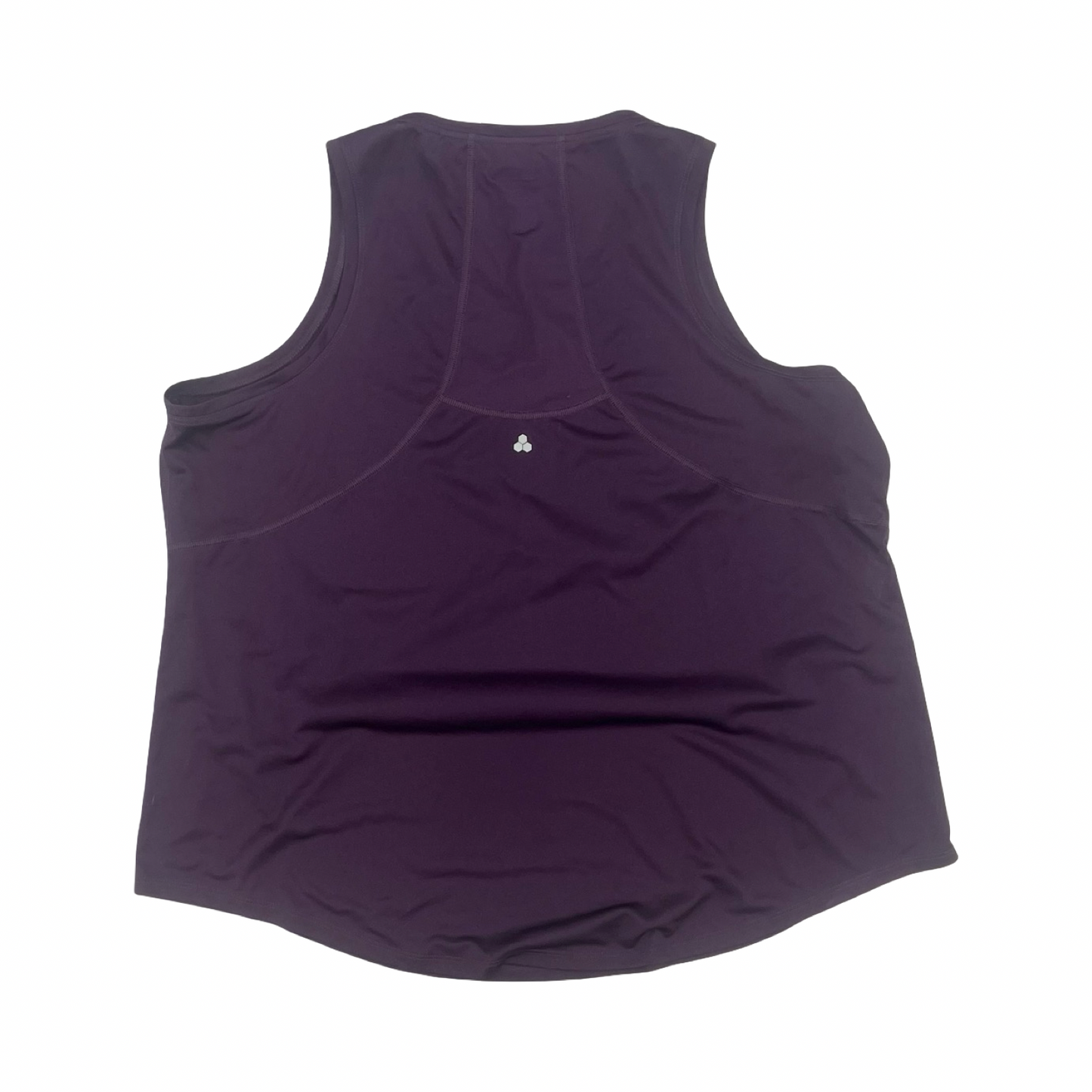 Athletic Tank Top By Tek Gear In Purple, Size:2X