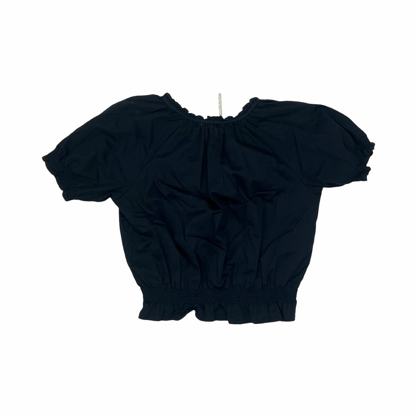 Blouse Ss By Max And Cleo In Navy, Size:L