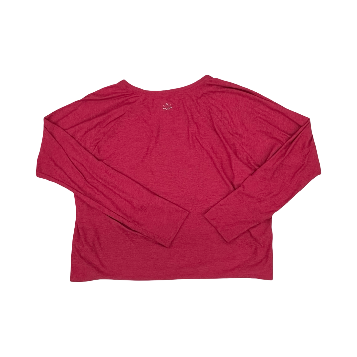 Athletic Top Ls Crewneck By Beyond Yoga In Pink, Size:Xl