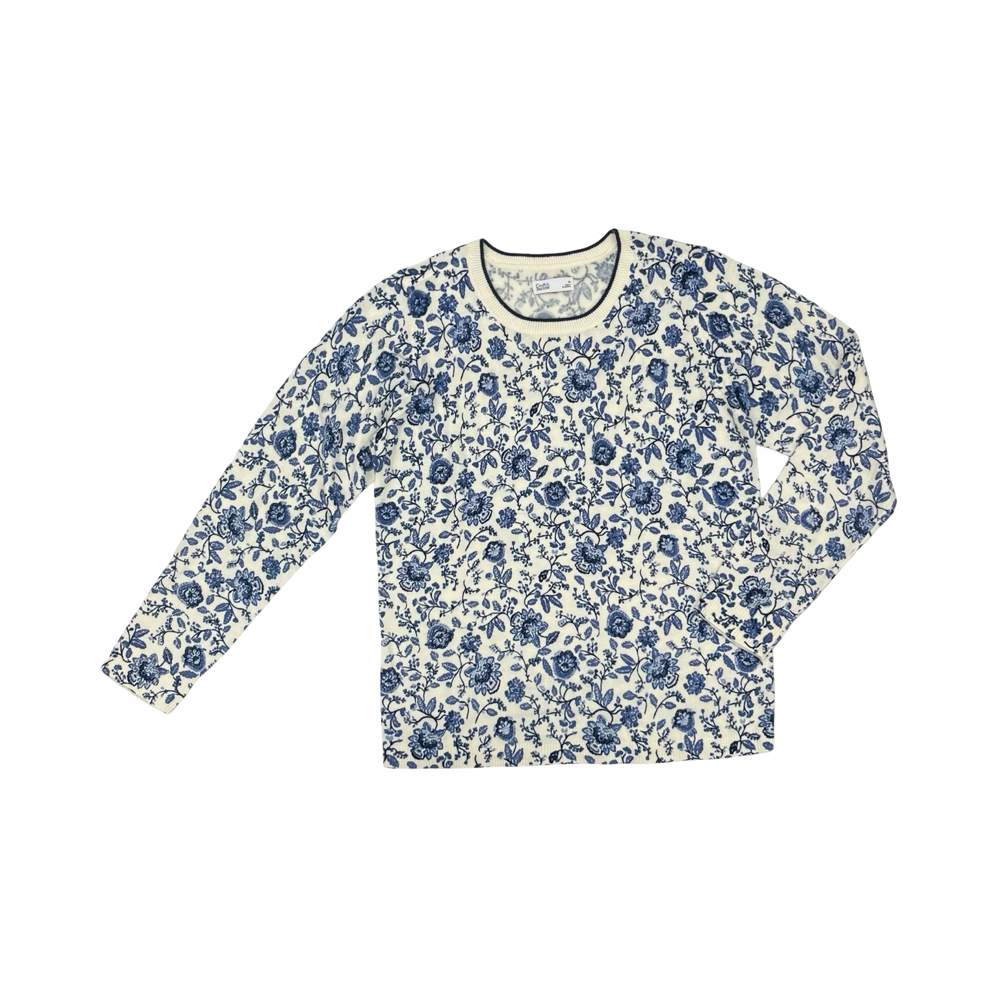 Sweater By Croft And Barrow In White, Size:M