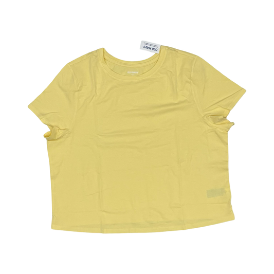 Top Ss Basic By Old Navy In Yellow, Size:2X