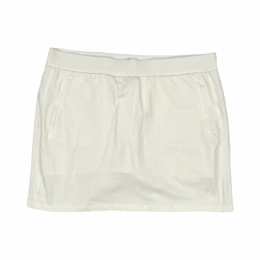 Skort By Talbots In Cream, Size:Xl