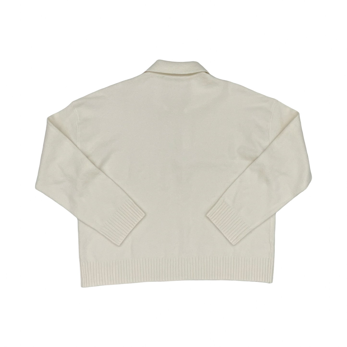 Sweater By Loft In Cream, Size:L