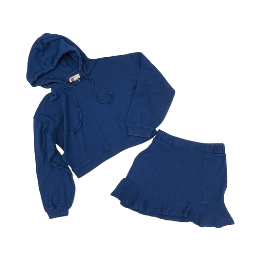 Skirt Set 2Pc By Free People In Blue, Size:M