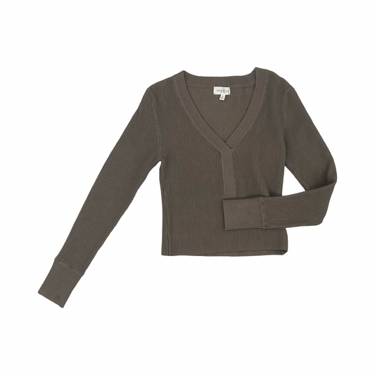 Sweater By Clothes Mentor In Tan, Size:M