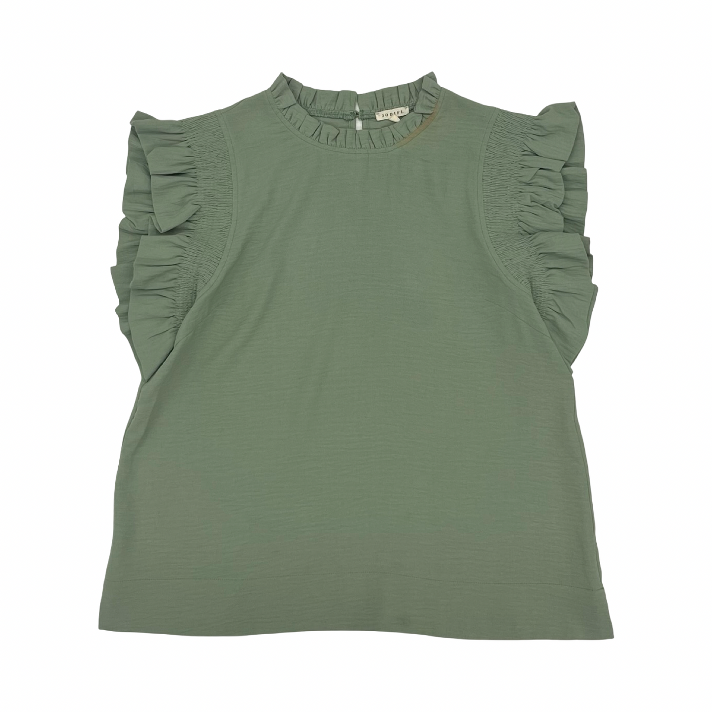 Blouse Ss By Jodifl In Green, Size:M