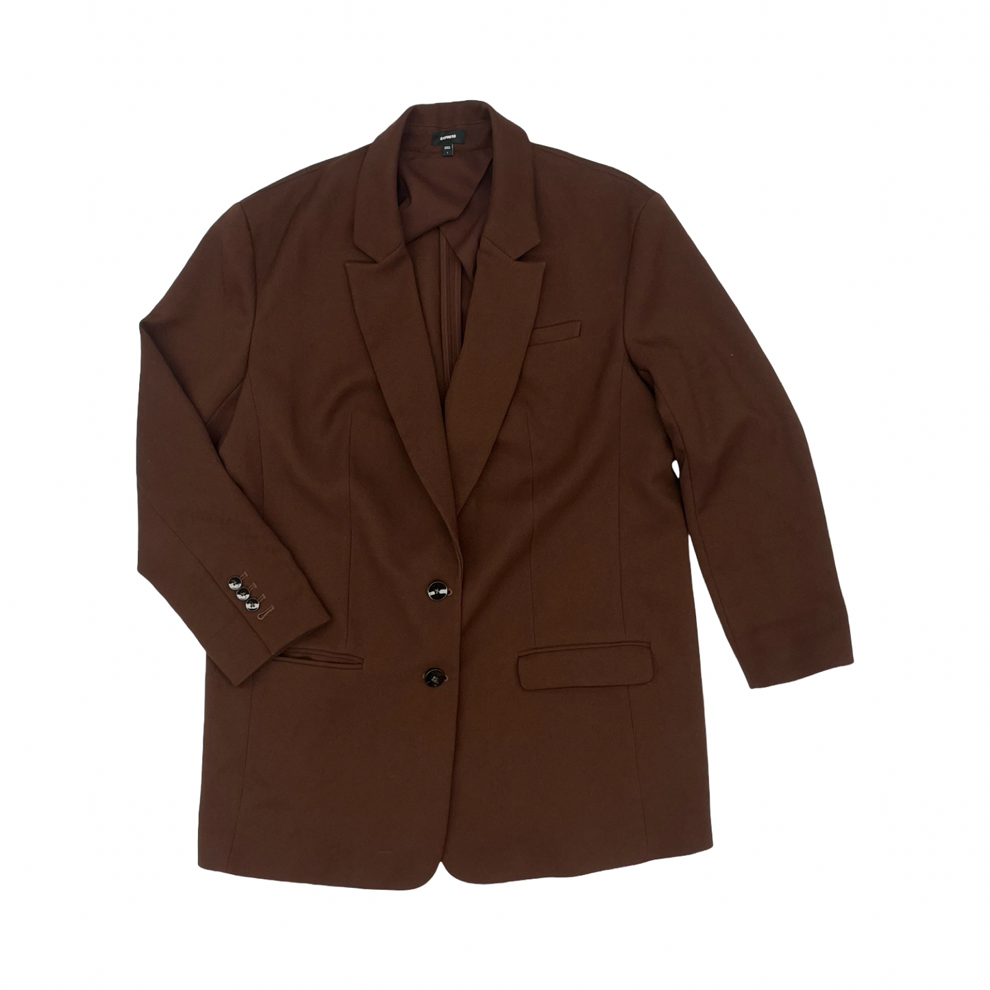 Blazer By Express In Brown, Size:L