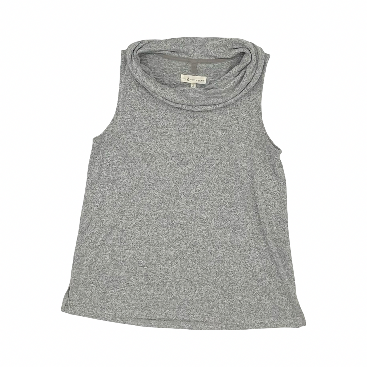 Top Sleeveless By Lou And Grey In Grey, Size:S