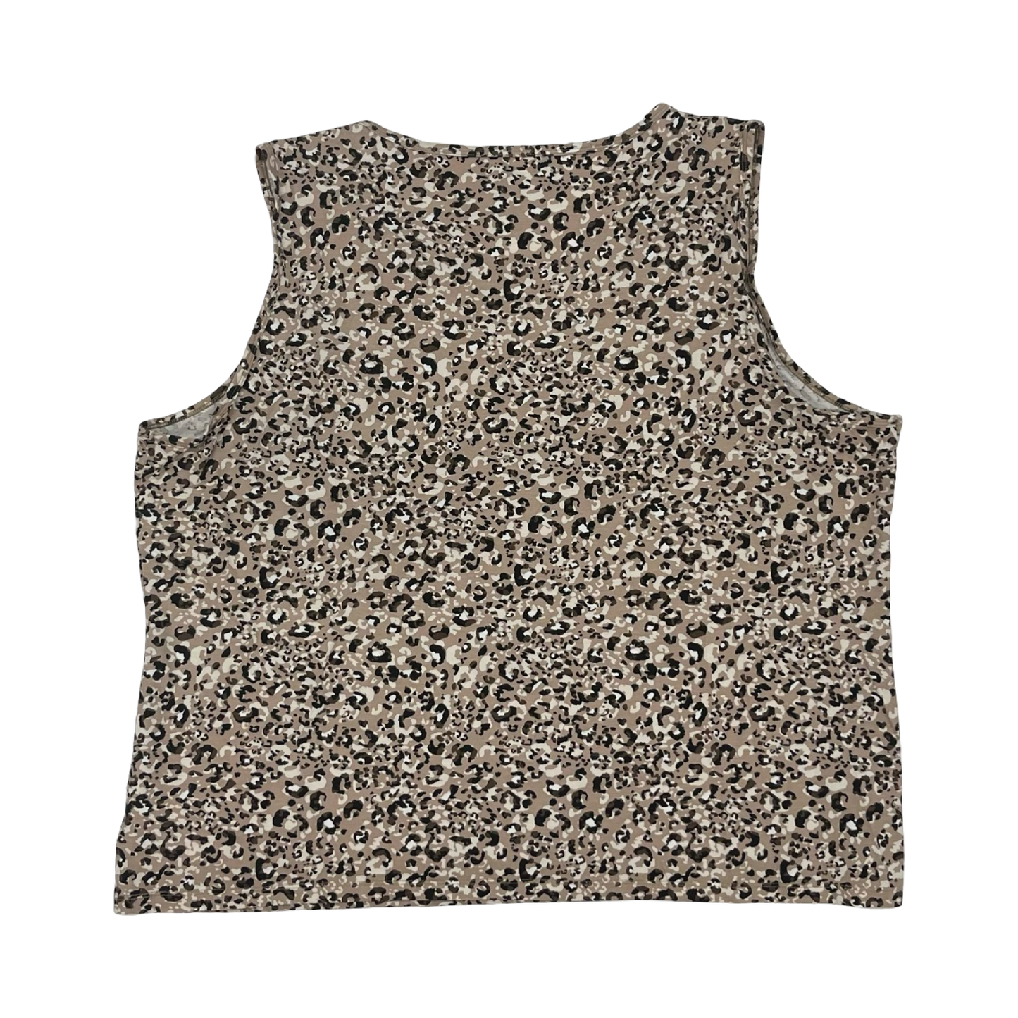 Tank Top By Coolibar In Animal Print, Size:2X