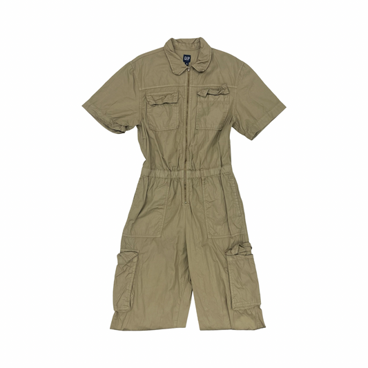 Jumpsuit By Gap In Tan, Size:10L