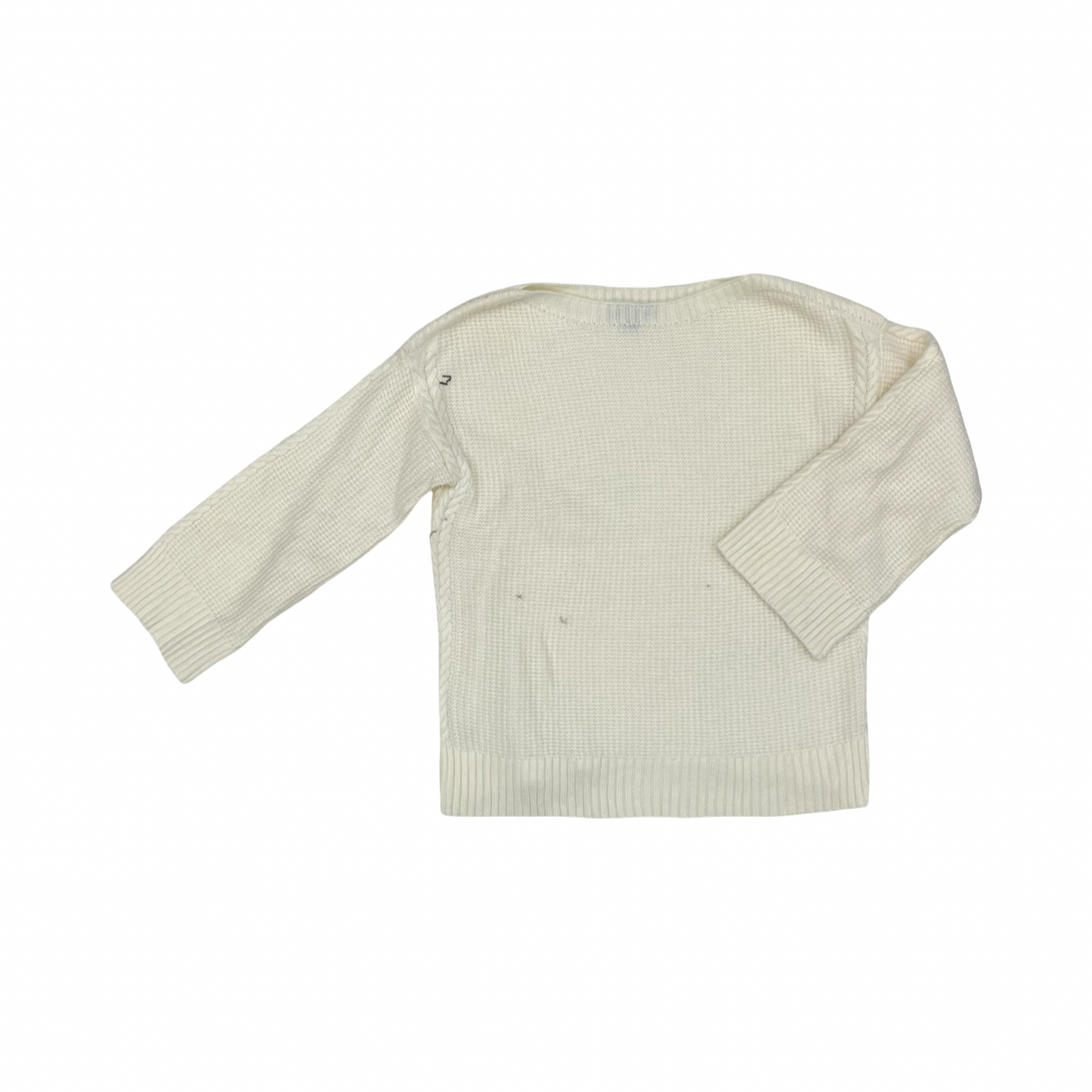 Sweater By Ann Taylor In Cream, Size:S
