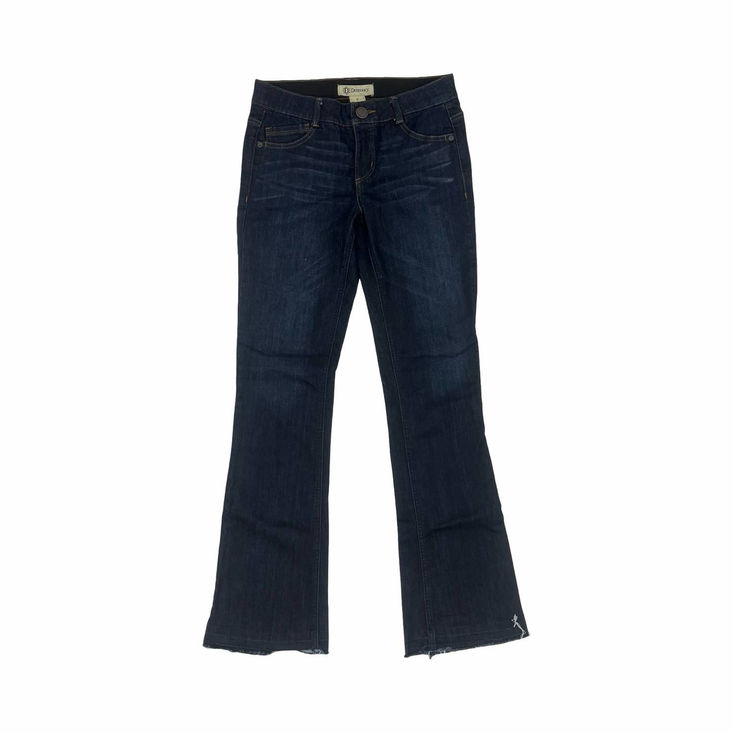 Jeans Flared By Democracy In Blue Denim, Size:6