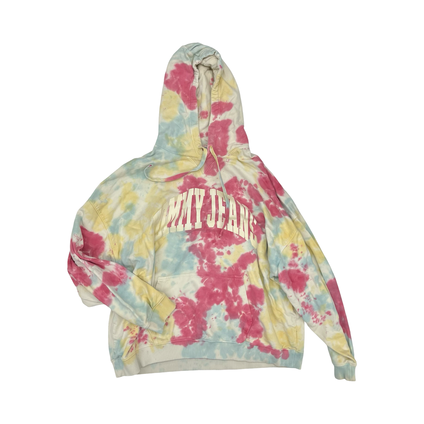 Sweatshirt Hoodie By Tommy Hilfiger In Tie Dye Print, Size:3X