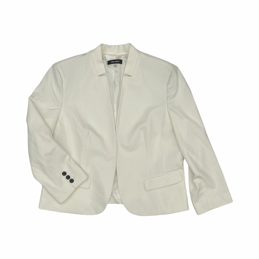 Blazer By Nine West In Cream, Size:L