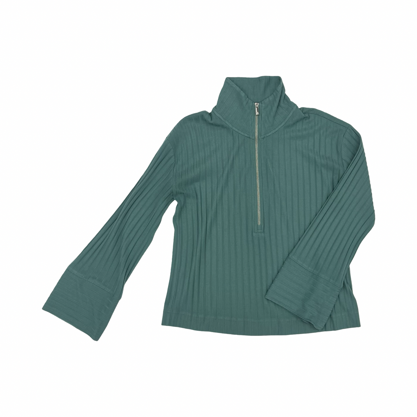 Sweatshirt Collar By Lou And Grey In Green, Size:Xs