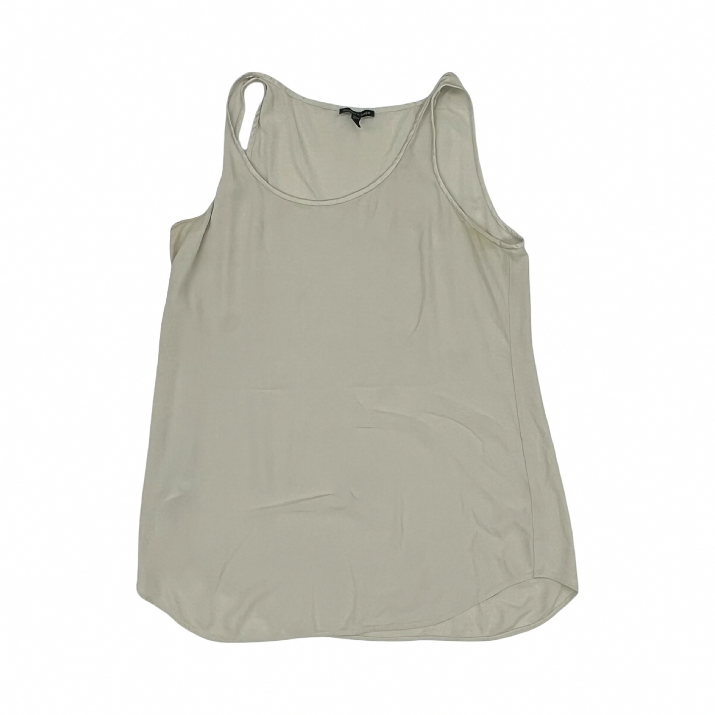 Blouse Sleeveless By Eileen Fisher In Tan, Size:M