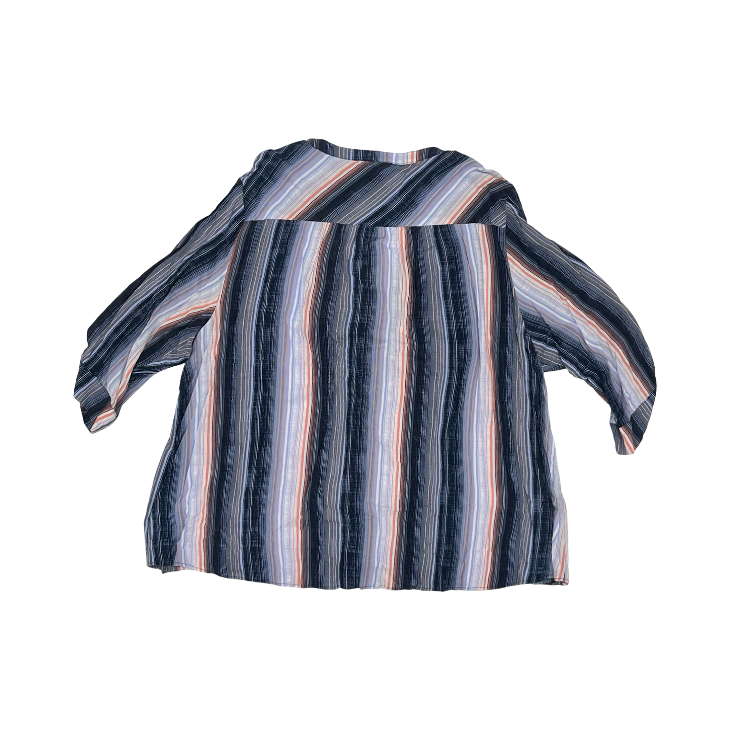 Top Ss By Torrid In Blue & Orange, Size:4X