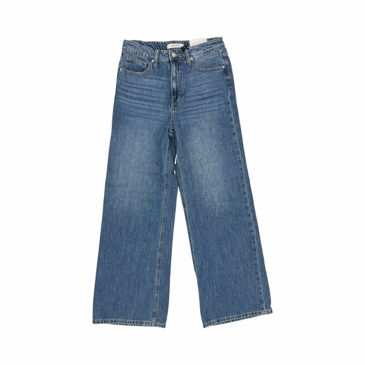 Jeans Wide Leg By Zenana In Blue Denim, Size:6