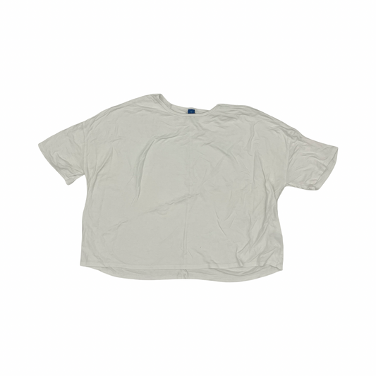Top Ss Basic By Old Navy In White, Size:L