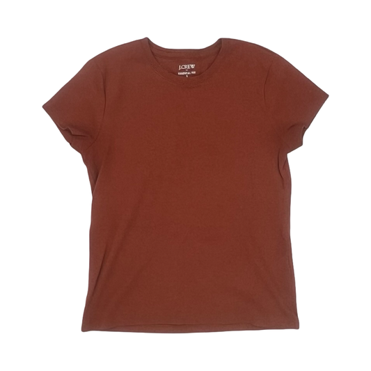 Top Ss Basic By J. Crew In Brown, Size:S