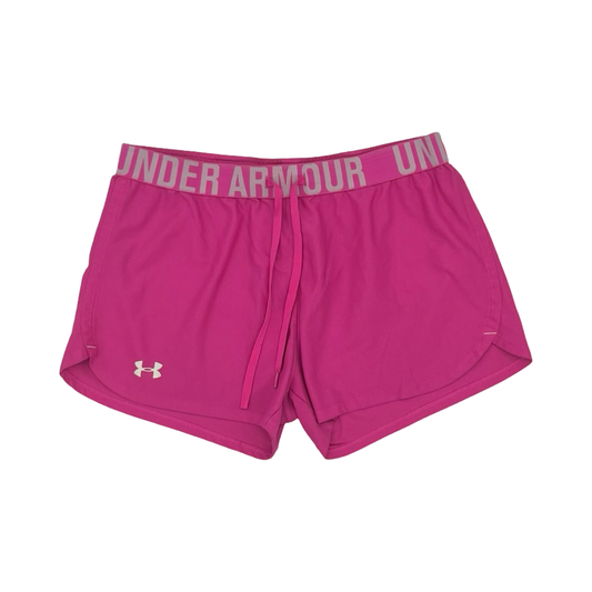 Athletic Shorts By Under Armour In Pink, Size:M