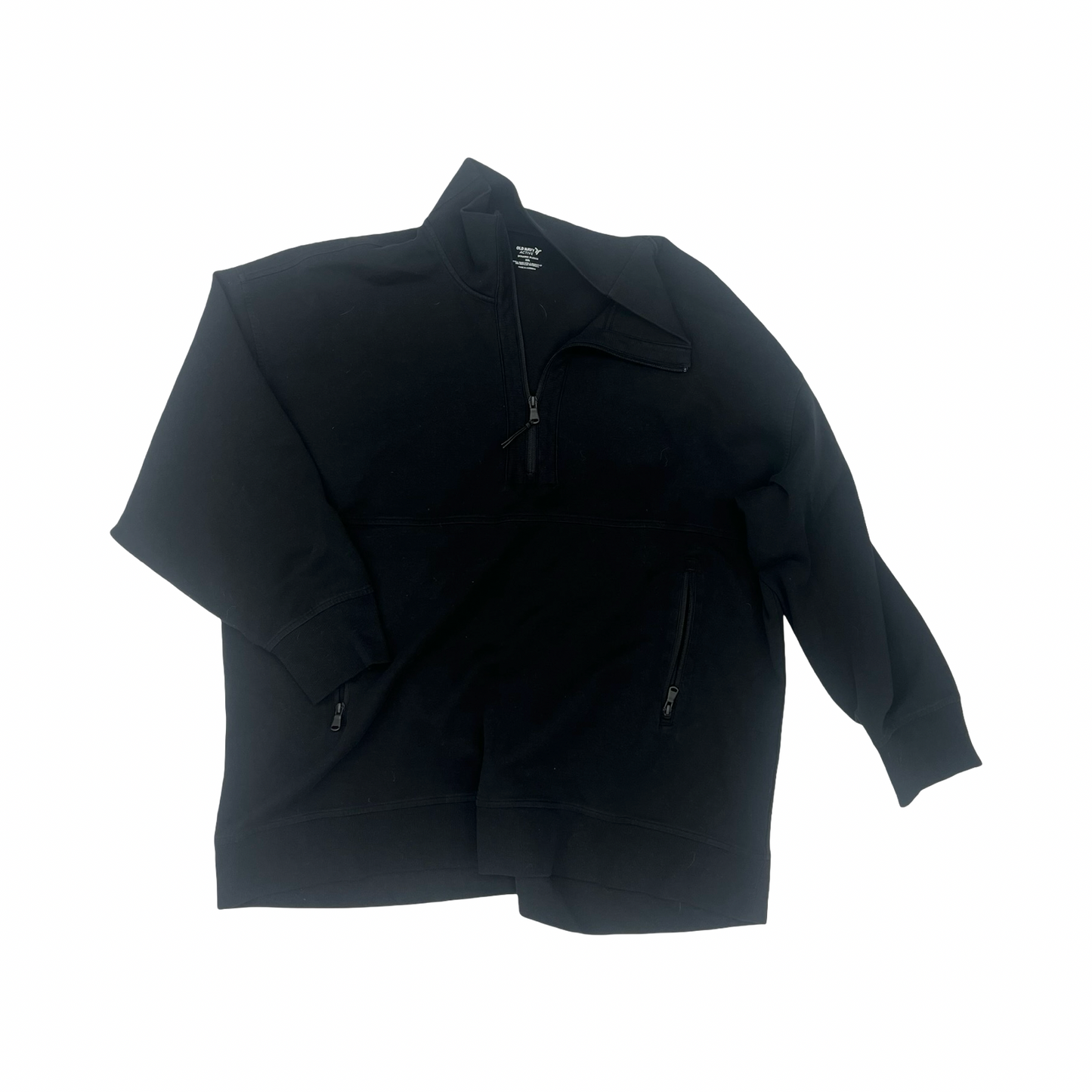 Sweatshirt Collar By Old Navy In Black, Size:2X