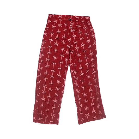 Pajama Pants By Cme In Red, Size:L