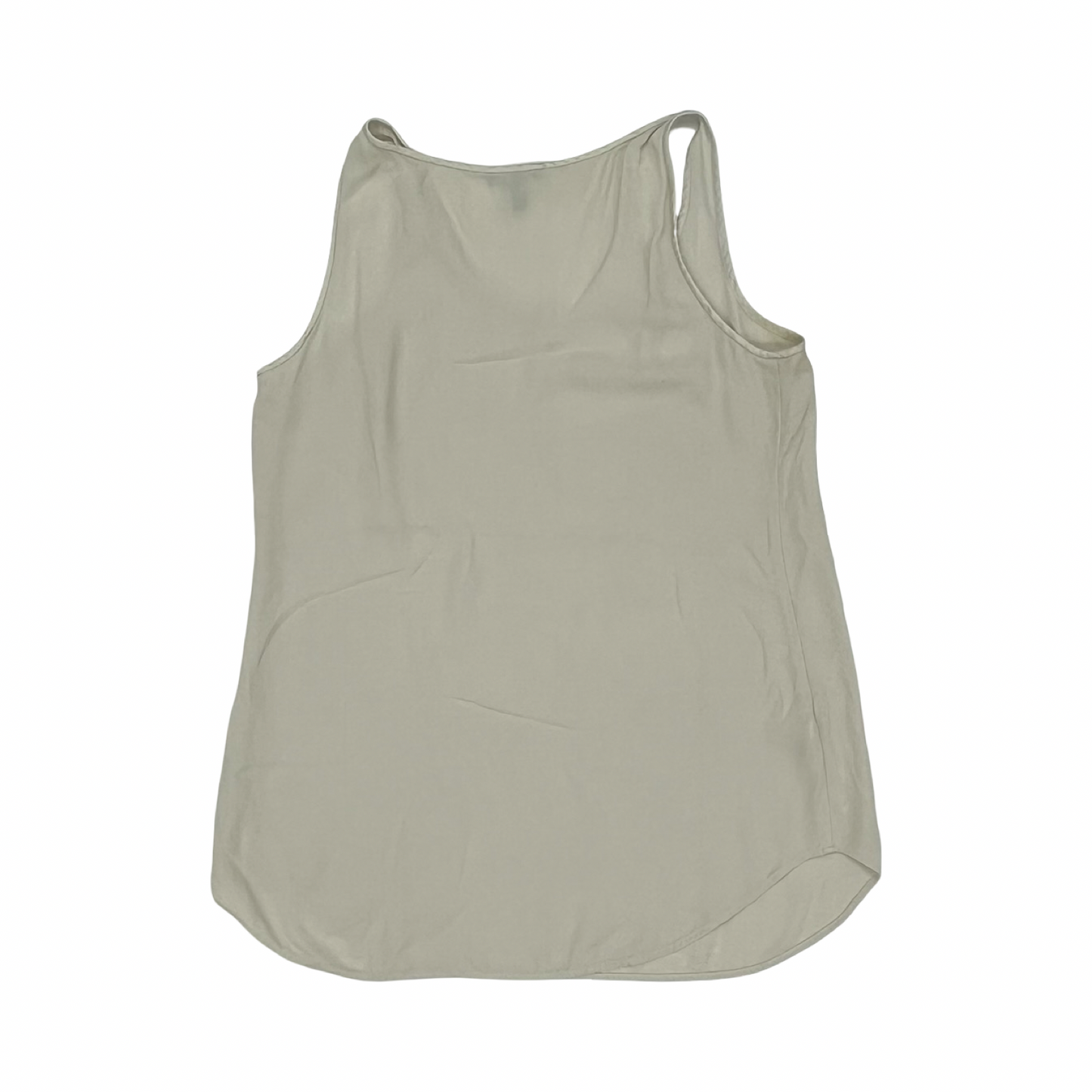 Blouse Sleeveless By Eileen Fisher In Tan, Size:M