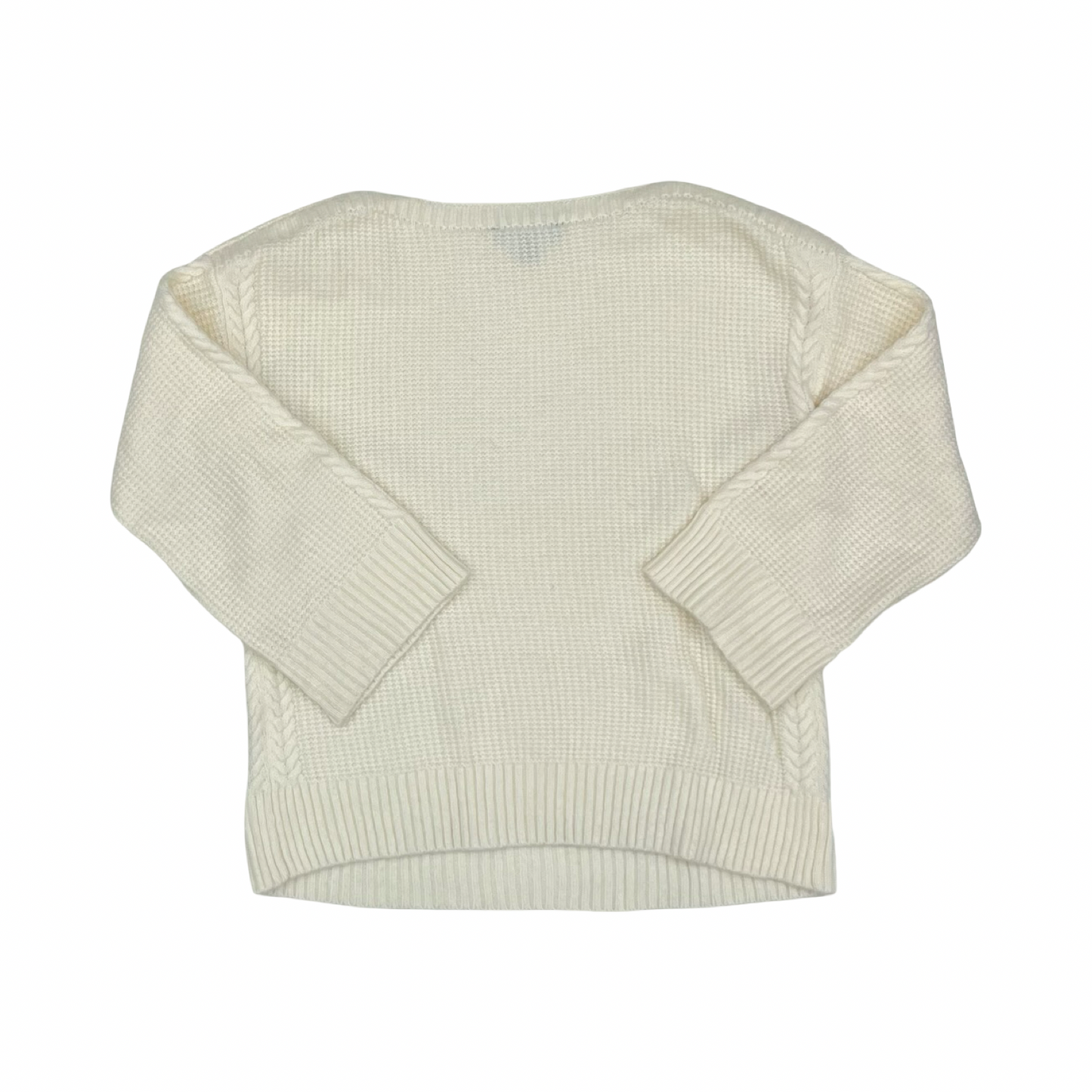 Sweater By Ann Taylor In Cream, Size:S
