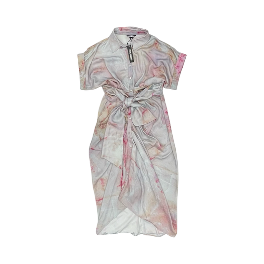 Dress Party Midi By Steve Madden In Tie Dye Print, Size:10