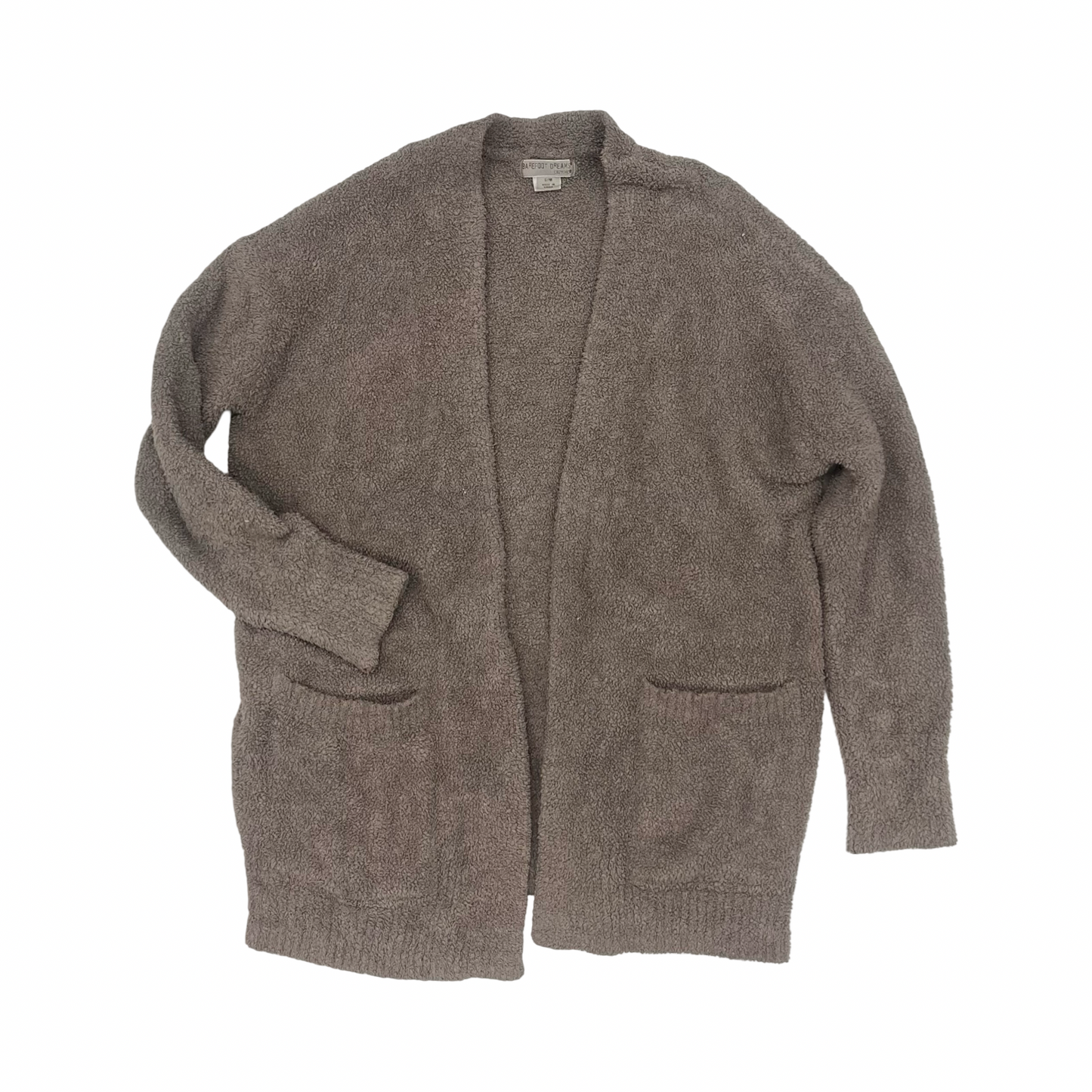 Sweater Cardigan By Barefoot Dreams In Brown, Size:S