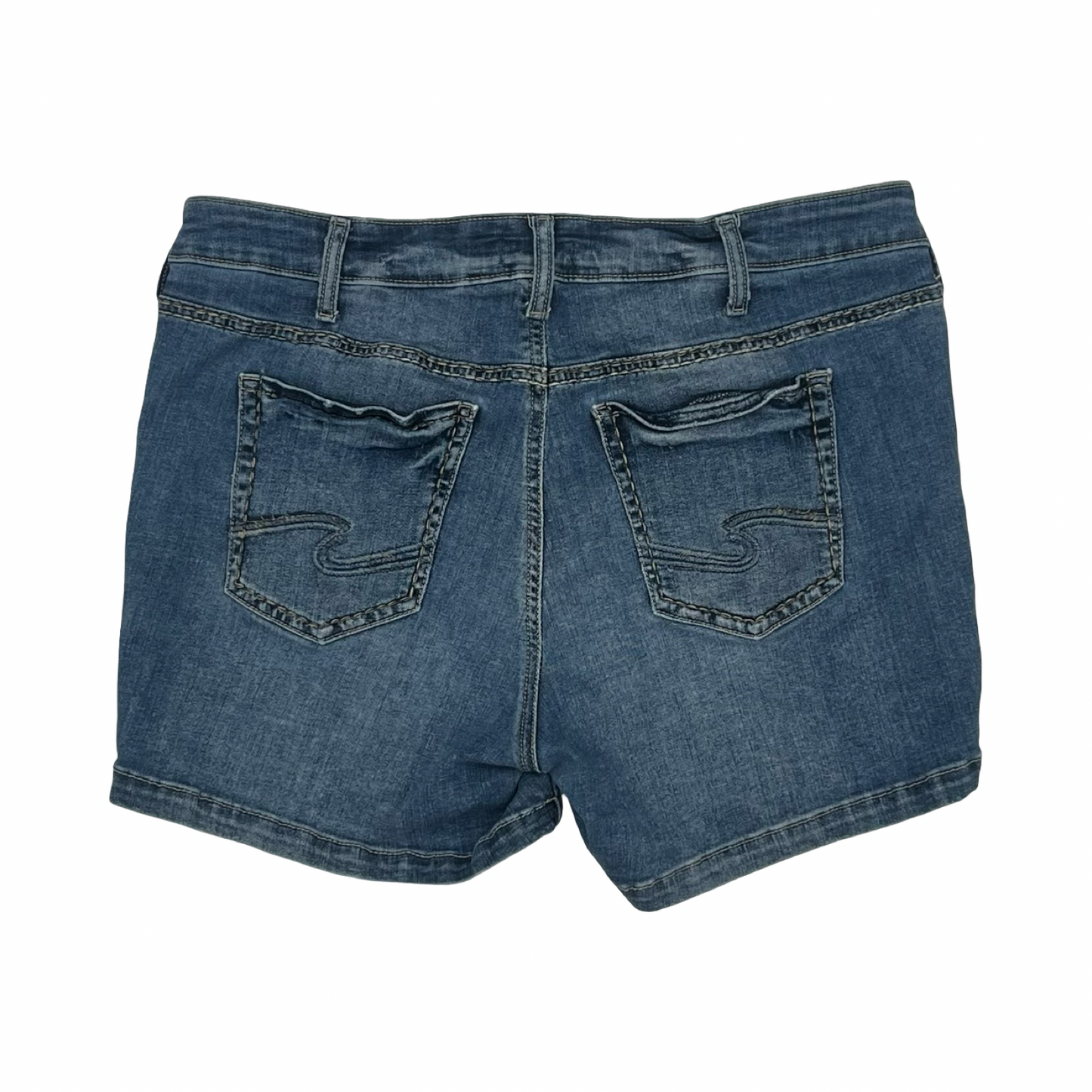 Shorts By Silver In Blue Denim, Size:16