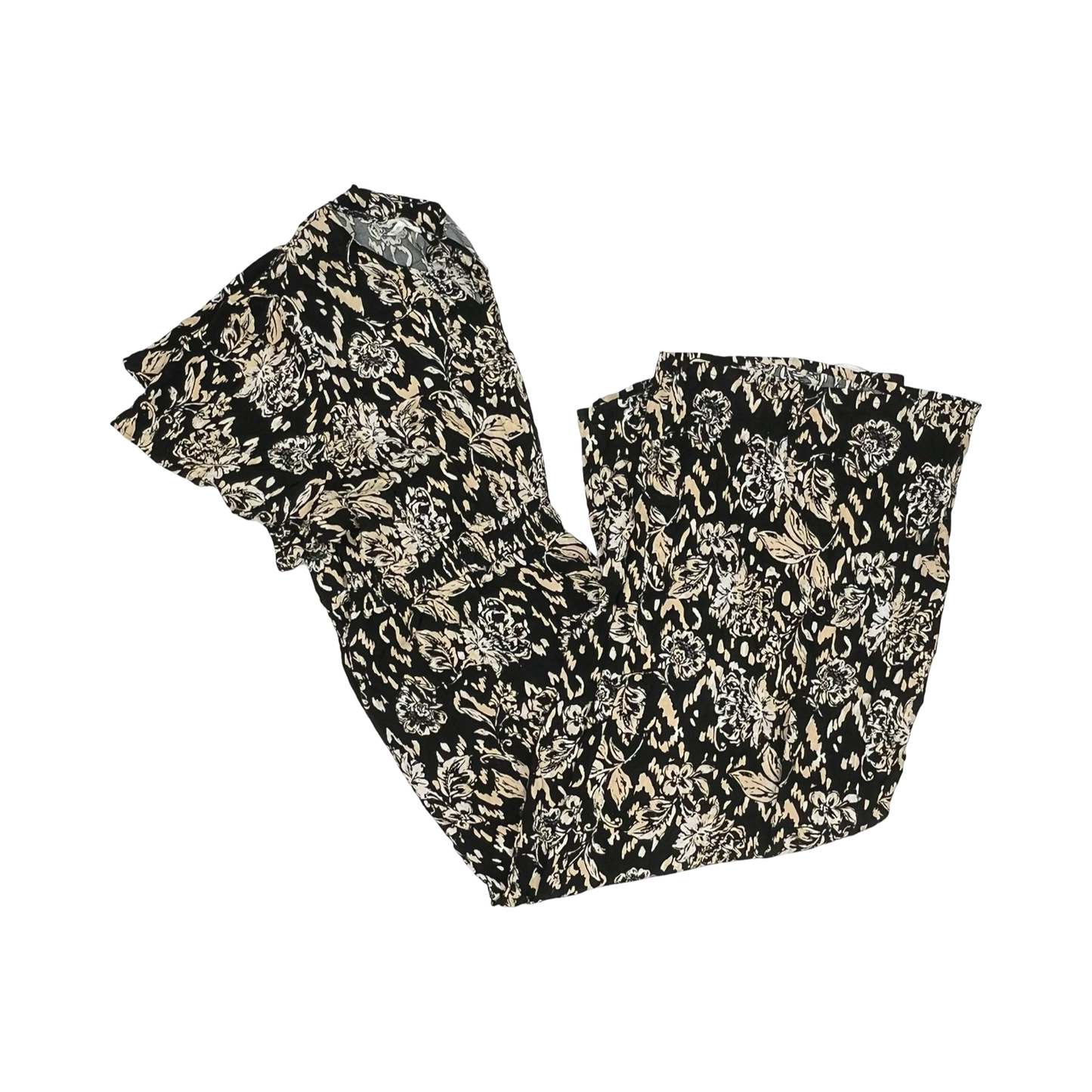 Jumpsuit By Maurices In Black & Brown, Size:4X